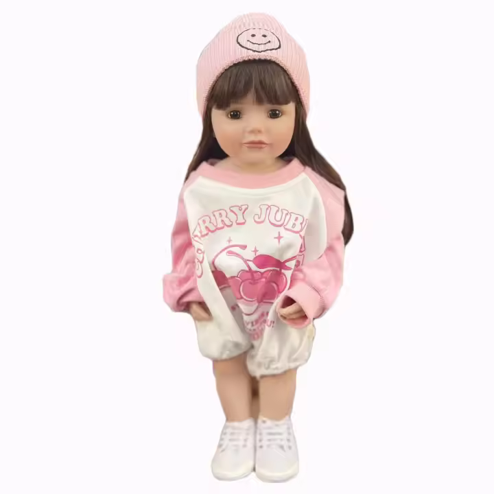 BZDOLL-bebé Reborn realista con cuerpo de silicona suave, juguete de baño de 55cm, 22 pulgadas - 1