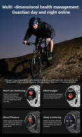 Relojes inteligentes hombre Fitness deporte Bluetooth llamada sano ritmo cardíaco inteligente dormir mujer reloj - details 4