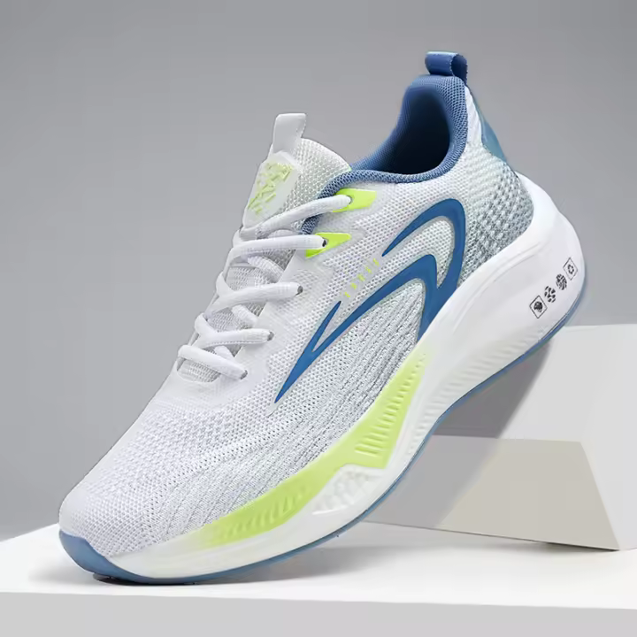 Zapatillas Deportivas para Hombre con Placa de Carbono Transpirables, Amortiguadas, Ligeras y Resistentes para Correr en Verano - 1