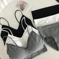 Conjunto Deportivo para Mujeres de Alta Elasticidad Estilo Coreano Push Up sin Anillo de Acero - details 10