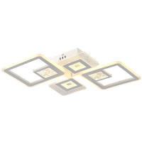 Lámpara de techo acrílica moderna con LED incorporado de 46W controlable por remoto para iluminación de porche y dormitorio con Montaje flush - details 10