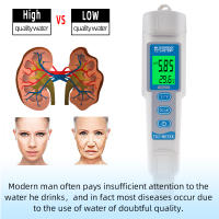 PH EC TEMP Meter Digital Pen Type 3 In 1 Multi-parameter Drink Water Quality Tester for Aquarium, Pools PH Monitor Meter 40% off - details 4