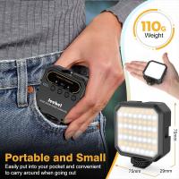 Luz de Vídeo LED Jeebel MJ58 9 Niveles de Iluminación de 3000K-7000K Batería Recargable de 2000mAh - details 4