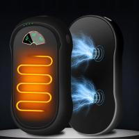 Calentadores de manos 2 en 1 recargables, 2 piezas, 5000mAh, calentador de manos eléctrico magnético, 3 niveles de calor - details 7