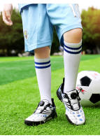 Zapatos de fútbol de marca para niños, zapatillas de fútbol antideslizantes para entrenamiento de campo de césped, tenis de fútbol, zapatillas de fútbol a la moda para niños - details 16