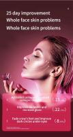 Dispositivo de elevación, terapia de fotones LED, masajeador adelgazante, masajeador de vibración facial calentado con doble mentón en V - details 10
