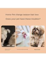 Depilador para mascotas, cepillo para perros y gatos, cuidado interior del cabello largo, suministros para mascotas - details 4