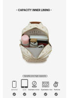 FOXER Mochila de viaje retro para mujer con firma de moda - details 31