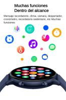 Reloj Inteligente Hombres Mujeres, Smartwatch con Llamadas Bluetooth, Notificaciones, Esferas Personalizables, Monitoreo de Frecuencia Cardíaca en Tiempo Real y Sueño, 100+ Modos Deportivos, Control de Música, Compatible con Android/iOS - details 21