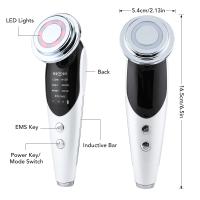 Masajeador Facial de Microcorriente EMS Terapia de Luz Roja Fotón Levantamiento Facial - details 5