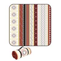 Manta de picnic para exteriores, impermeable, extragrande, esterilla de camping, 4 mm de grosor, 3 capas, embalaje enrollable - details 16