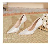 Tacones Altos para Mujer 2025 Estilo Chino Nacional Suave y Versátil Zapatos Individuales de Cheongsam Belleza - details 26