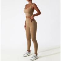 Sujetador deportivo cómodo y agradable para la piel con almohadilla para el pecho, camiseta sin mangas para mujer, gimnasio, Fitness, correr, Yoga, chaleco elástico, ropa interior para mujer - details 22