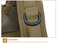 Mochila táctica militar, Mochilas de asalto para senderismo al aire libre Camping Trekking Pesca Caza - details 13