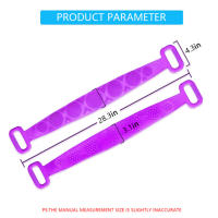 2 X Espalda para Ducha Fácil de Limpiar Exfoliar Cepillo de Baño Depurador de Cuerpo Femenino de Silicona - details 5