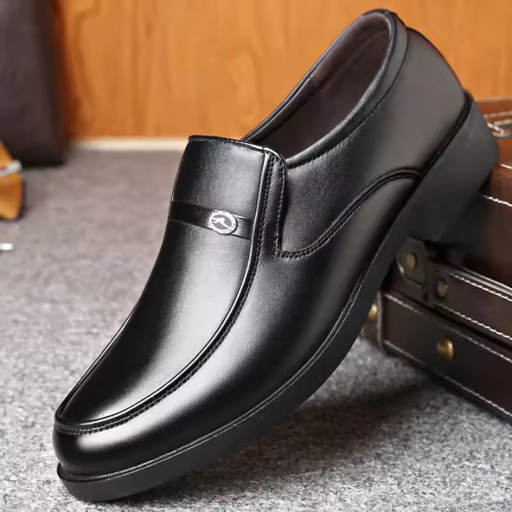 Nuevos Zapatos de Negocios para Hombres Zapatos Planos de Moda de Primavera Otoño - 1