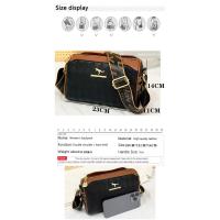 Bolso De Hombro Para Mujer De Lujo De Diseñador Famoso Bolso Bandolera Moda Cuadros Trendy Material PU Con Cierre De Cremallera - details 2