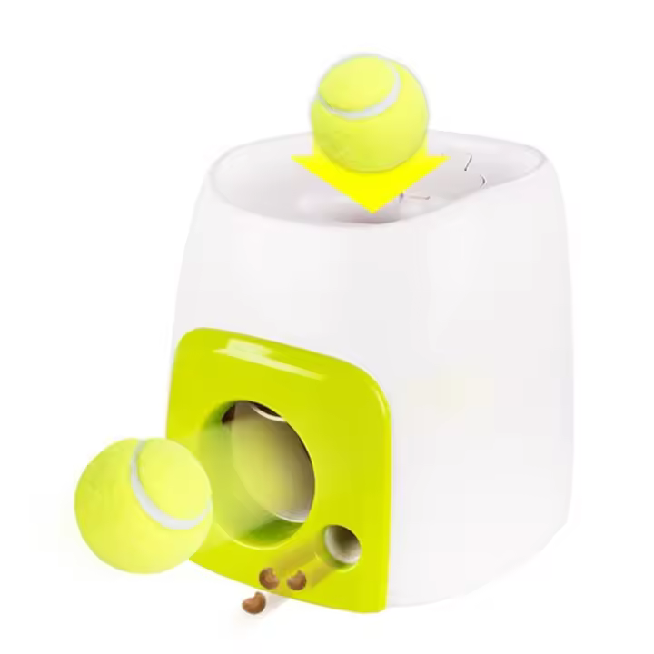 Máquina Interactiva para Alimentar a Mascotas Juguete de Lanzamiento de Pelota Inteligente 1pcs - 1