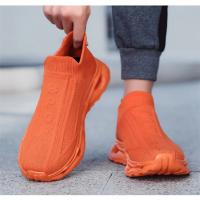 Zapatillas Deportivas de Punto Zapatos Casuales para Hombres con Suela Gruesa - details 21