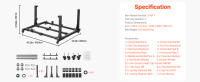 SucceBuy Carro de almacenamiento de puerta Jeep de 4 puertas para Wrangler JK JKU JL y Gladiator - details 6