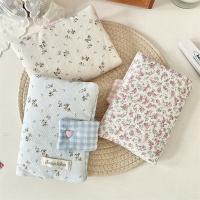 Cuaderno multiusos con patrones florales, tela resistente a las manchas, diario con estampado Floral, cubierta protectora estética suave para diario - details 2