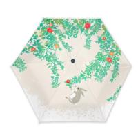 Paraguas Plegable de Cinco Pliegues con Calavera Protector Solar de Viaje Vinilo Protección UV - details 0