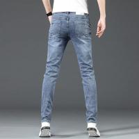 Jeans de Hielo de Moda para Hombres Pantalones de Denim Deslavados Retro con Estilo para Otoño - details 17