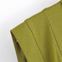 Vestido de diseñador con cinturón sin mangas de color sólido corto simple temperamento 2025 verano nueva ropa de mujer. - details 13