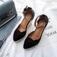 Sandalias de tacón de cuña de verano para mujer - details 2