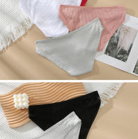 Bragas De Algodón Para Mujer, Ropa Interior Sexy De Cintura Media, Cómoda, Color Sólido, Lencería, suave y Cómodo - details 5