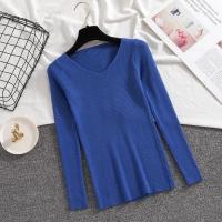 suéter de punto de manga larga para mujer, Jersey informal OL, otoño e invierno, 2025 - details 56