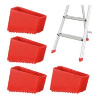4 Uds. Cubiertas para pies de escalera, cubiertas versátiles para patas de escalera, almohadillas antideslizantes para escaleras, almohadilla de goma para pies, funda aislante para pies - details 0