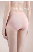 Bragas de cintura media de algodón para mujer, Pantalones cortos, triangulares, transpirables, de gran tamaño - details 17