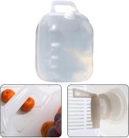 Cubo plegable multifuncional, bolsa de agua, plato de frutas, botella de agua potable para automóvil para viajes, campamentos, jardín, exteriores, pesca - details 3