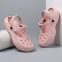 Zapatillas de Eva de Moda para Mujer Bebealy Suela Gruesa, Resistente al Desgaste, Impermeables para Uso al Aire Libre - details 11