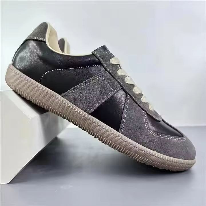 Tendencia de cuero versátil deportes casual transpirable zapatos pequeños blancos zapatos de suela blanda - 1