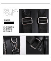 Mochila pequeña de cuero negro para niñas, bolso de hombro pequeño rosa para teléfono móvil, mini mochila informal - details 8