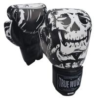 Guantes de Boxeo MMA para Hombres y Mujeres Manoplas Deportivas de PU con Calavera - details 7