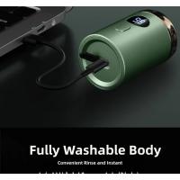 Mini Afeitadora eléctrica recargable para hombre y mujer, afeitadora portátil con pantalla Digital Led, recargable, tipo c, para el hogar - details 13