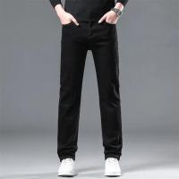 Jeans Clásicos de Denim Estretch Ajuste Regular Cómodo Ropa de Negocios Casual para Hombres en Otoño - details 5