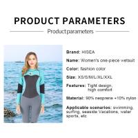 HISEA-Traje de neopreno para mujer, 1,5mm, para surf, una pieza, para natación y pesca, antifricción - details 2