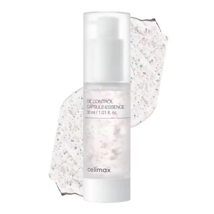 Esencia de cápsula de control de aceite celimax |   con extracto de árbol de té, para suero reductor de sebo, matificante, hidratante, suave - 1