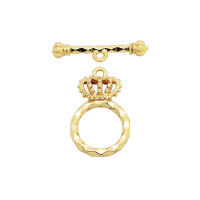 Pulsera de Tirantes Geométricos de Latón Dorado 18K Clasps para Hacer Joyería DIY - details 112