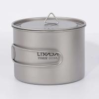 Lixada - maceta colgante portátil de titanio ultraligera, 900 ml/1600 ml, con asa plegable con tapa, utilizada para acampar al aire libre, hacer senderismo, - details 77