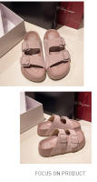 Pantuflas mujer 2025 nuevas con falda, zapatillas geniales de suela gruesa - details 12