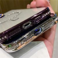 Funda Transparente de Diamante para iPhone Carga Inalámbrica Magnética Accesorios de Electrónica - details 13