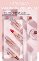 Labial Mate de Polvo de Frijol Nude 12 Colores, Descoloration No Fácil, Small Cube de Hielo, Herramienta de Cuidado de la Piel Facial - details 0
