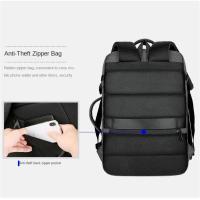 Mochila de viaje USB 40LExpandable, bolsas de transporte aprobadas por vuelo para aviones, mochila duradera resistente al agua de 17 pulgadas para hombres - details 11