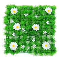 Panel de pared de plantas artificiales DIY, vida eterna, estera de hierba verde falsa duradera, sin riego, pared de fondo de césped Artificial verde - details 10