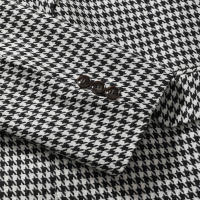 Chaqueta a cuadros para hombre, abrigo deportivo informal, chaquetas ajustadas, Traje a cuadros - details 5